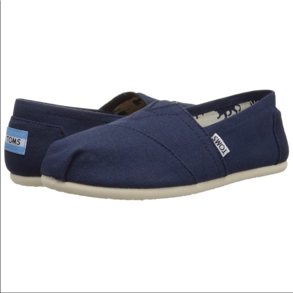 Navy blue TOMS